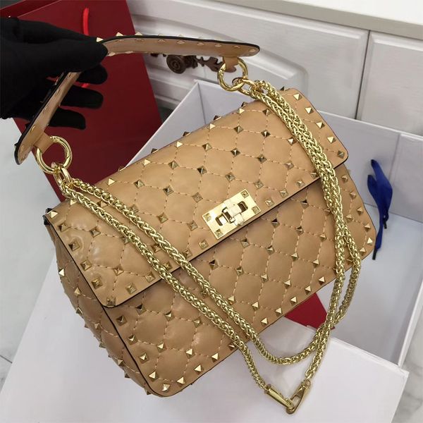 luxury gold rivet female handbags 2020 black red white color young women genuine leather shoulder bag women crossbody bags
luxury gold rivet female handbags 2020 black red white color young women genuine leather shoulder bag women crossbody bags