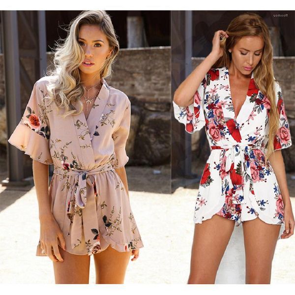 designer jumpsuits summer short sleeve short pants ladies rpmpers casual fashion comfortable female clothing print loose women, Black;white
designer jumpsuits summer short sleeve short pants ladies rpmpers casual fashion comfortable female clothing print loose women, Black;white