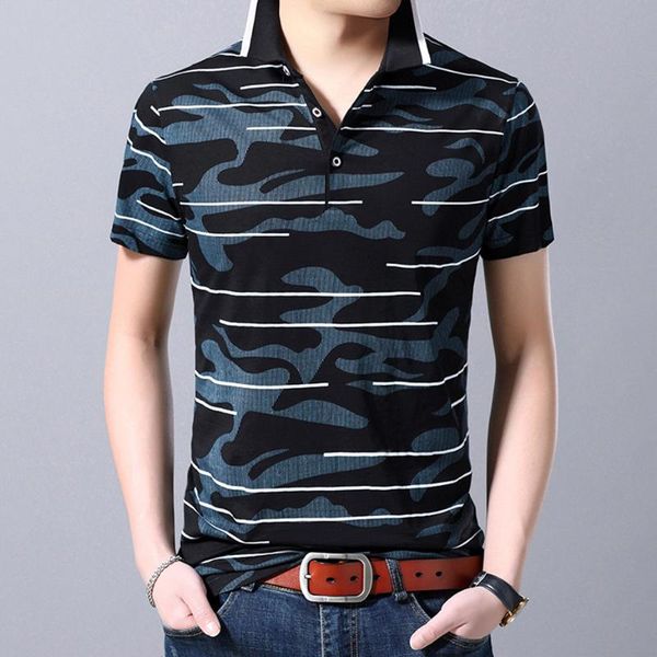 designer mens polos striped pullover short sleeve mens shirts summer print fashion business male, White;black
designer mens polos striped pullover short sleeve mens shirts summer print fashion business male, White;black