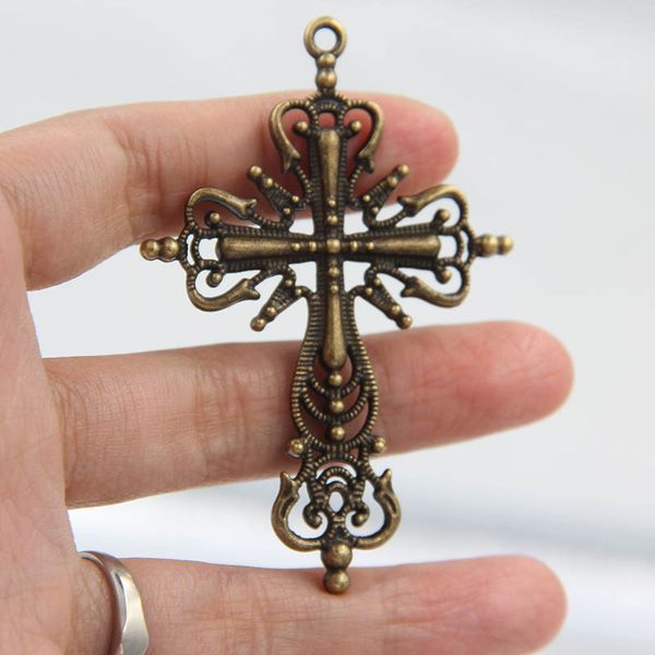 small pendant cross pendant can be made into earrings diy alloy jewelry jewelry can be made into necklace 56x37mm, Bronze;silver
small pendant cross pendant can be made into earrings diy alloy jewelry jewelry can be made into necklace 56x37mm, Bronze;silver