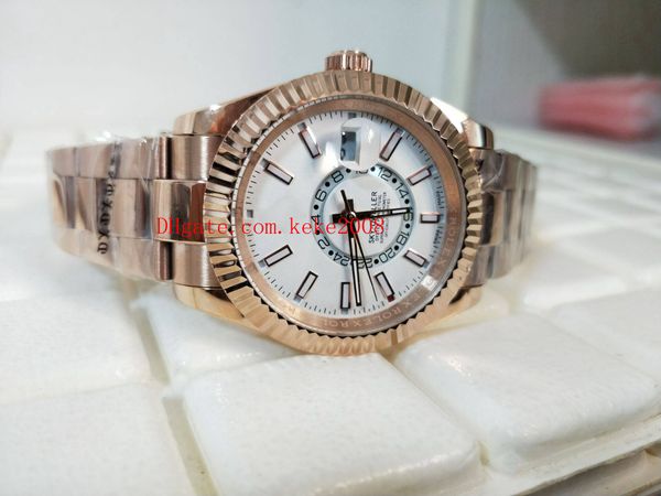 world excellent wristwatches sky-dweller gmt 326938 42mm 18k rose gold asia 2813 movement automatic mens watch watches, Slivery;brown
world excellent wristwatches sky-dweller gmt 326938 42mm 18k rose gold asia 2813 movement automatic mens watch watches, Slivery;brown