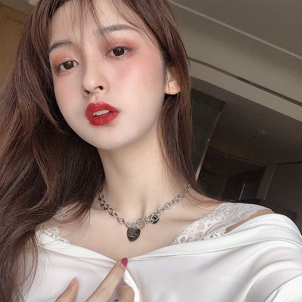 pendant necklaces heart-shaped tag pendants silver simple frosty wind do not fade choker hip hop gifts for women personalized jewelry
pendant necklaces heart-shaped tag pendants silver simple frosty wind do not fade choker hip hop gifts for women personalized jewelry