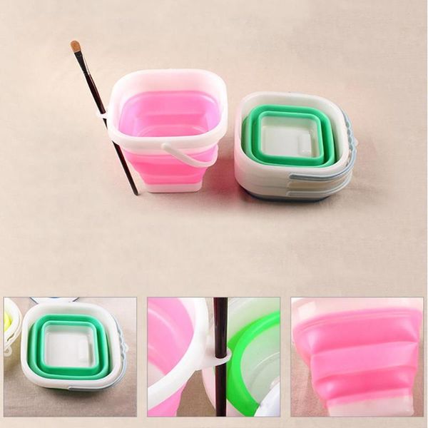 multi-function folding pen washing bucket oil painting accessories pen wash container random color
multi-function folding pen washing bucket oil painting accessories pen wash container random color