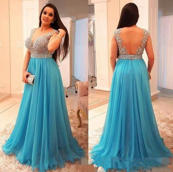 2019 light blue пром платье плюс размера открыть назад элегантное вечернее платье с бисером линии мантии де soirée партии платье выполненной, Black
2019 light blue пром платье плюс размера открыть назад элегантное вечернее платье с бисером линии мантии де soirée партии платье выполненной, Black