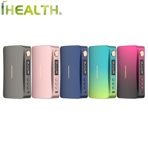 Оригинал Vaporesso GEN S 220W Box Mod Работает на Dual 18650 батареи 2.5А быстрой зарядки п 4 режима
Оригинал Vaporesso GEN S 220W Box Mod Работает на Dual 18650 батареи 2.5А быстрой зарядки п 4 режима