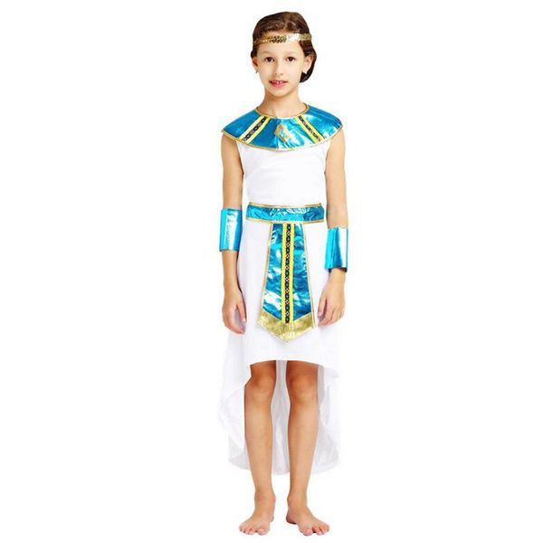 children girl greece eypt cosplay elegant pharaoh costume clothing carnival fancy dress party halloween costume for kids, Black;red
children girl greece eypt cosplay elegant pharaoh costume clothing carnival fancy dress party halloween costume for kids, Black;red