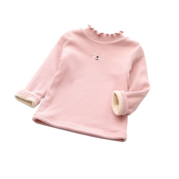 2019 girls sweater fashion plus velvet children's clothing winter sweater t-shirt long-sleeved cartoon cat, Blue
2019 girls sweater fashion plus velvet children's clothing winter sweater t-shirt long-sleeved cartoon cat, Blue