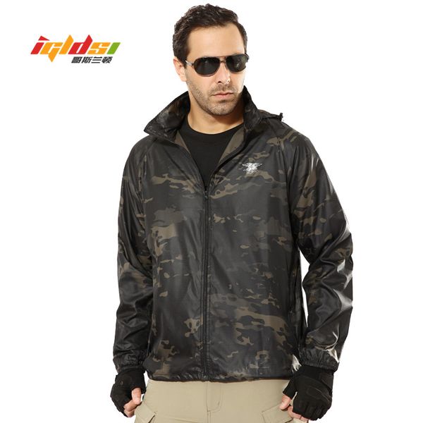 men tactical jacket new 2018 summer sunproof waterproof army camouflage jacket lightweight skin thin windbreaker, Black;brown
men tactical jacket new 2018 summer sunproof waterproof army camouflage jacket lightweight skin thin windbreaker, Black;brown