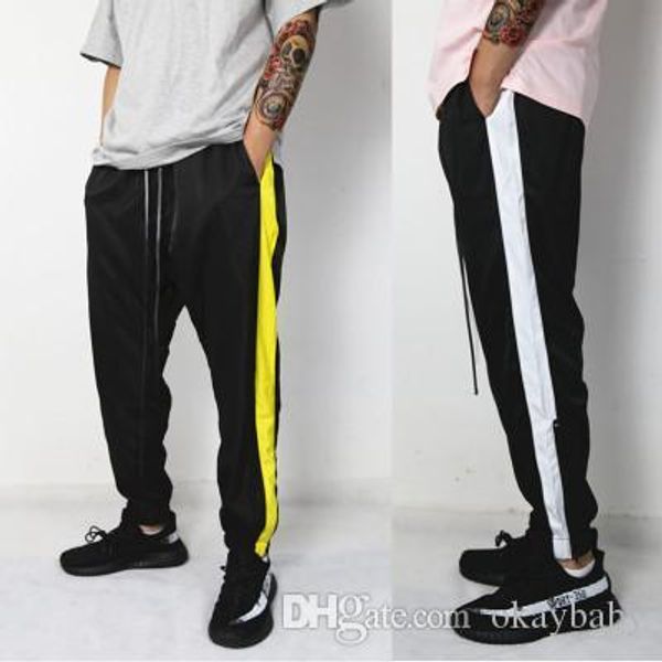 mens casual pants youth retro three bars wild side open zipper loose sports casual trendy men's high street pants, Black
mens casual pants youth retro three bars wild side open zipper loose sports casual trendy men's high street pants, Black