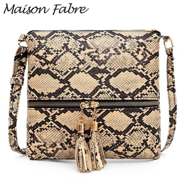 maison fabre large bag women leather crossbody bag snake print shoulder tassel vintage handbag fashion ladies zipper handbag
maison fabre large bag women leather crossbody bag snake print shoulder tassel vintage handbag fashion ladies zipper handbag