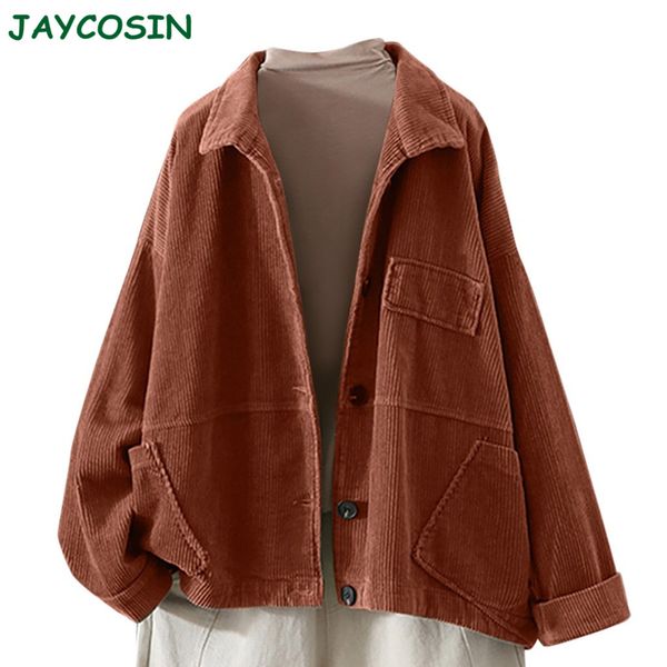 jaycosin clothes women plus size corduroy lapel long coat female 2019 fashion winter warm long sleeve solid jacket cardigan 1111, Black
jaycosin clothes women plus size corduroy lapel long coat female 2019 fashion winter warm long sleeve solid jacket cardigan 1111, Black