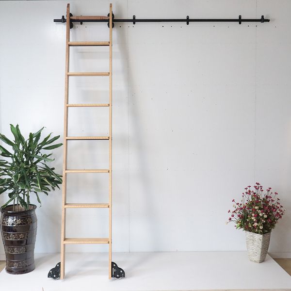 3.3ft 6.6ft Rustic Black Rolling Library Ladder Kit Quiet Glide Rolling Hook Library Ladder Hardware
3.3ft 6.6ft Rustic Black Rolling Library Ladder Kit Quiet Glide Rolling Hook Library Ladder Hardware