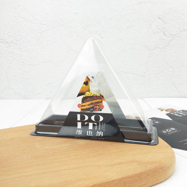 triangle shape sandwich boxes disposable clear plastic cheese cake dessert boxes for pastry bakery
triangle shape sandwich boxes disposable clear plastic cheese cake dessert boxes for pastry bakery