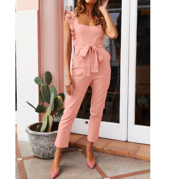 women jumpsuits shirred frill sleeves high waist rompers long pencil pant onesies ladies elegant overalls jumpsuit prairie chic, Black;white
women jumpsuits shirred frill sleeves high waist rompers long pencil pant onesies ladies elegant overalls jumpsuit prairie chic, Black;white
