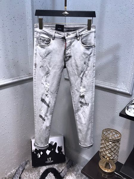 new mens designer jeans ripped fashion side stripe stretch jeans skinny spliced ripped stree denim pants us size, Blue
new mens designer jeans ripped fashion side stripe stretch jeans skinny spliced ripped stree denim pants us size, Blue