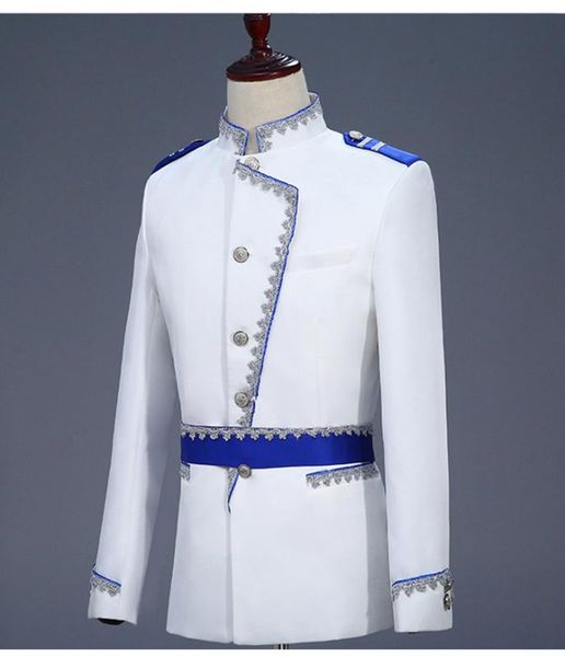 classic suit jacket costumes male court performance suit jacket singer clothing men' s blazer king outfit ropa hombre elegante, White;black
classic suit jacket costumes male court performance suit jacket singer clothing men' s blazer king outfit ropa hombre elegante, White;black