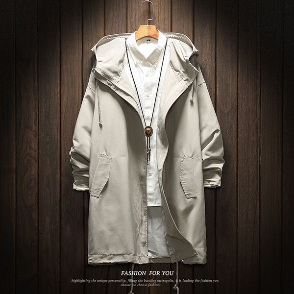 men long trench coat jacket polyester black trench coats mens spring jackets and coats 2019 jackets for men big size, Tan;black
men long trench coat jacket polyester black trench coats mens spring jackets and coats 2019 jackets for men big size, Tan;black