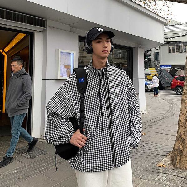 плед куртка мужская мода ретро вскользь куртки пальто мужские streetwear wild сыпучие hip hop bomber jacket men верхняя одежда одежда мужска, Black;brown
плед куртка мужская мода ретро вскользь куртки пальто мужские streetwear wild сыпучие hip hop bomber jacket men верхняя одежда одежда мужска, Black;brown