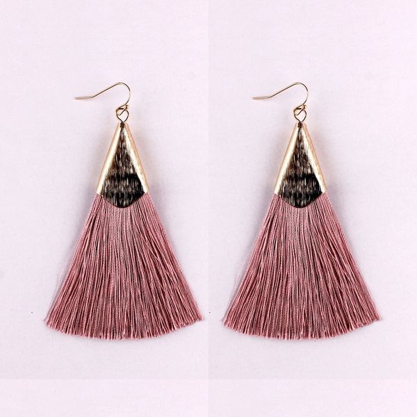 6 color vintage boho silk tassel fish hook drop earrings 2019 fan shape blue fringe earrings for women fashion ethnic jewelry, Silver
6 color vintage boho silk tassel fish hook drop earrings 2019 fan shape blue fringe earrings for women fashion ethnic jewelry, Silver