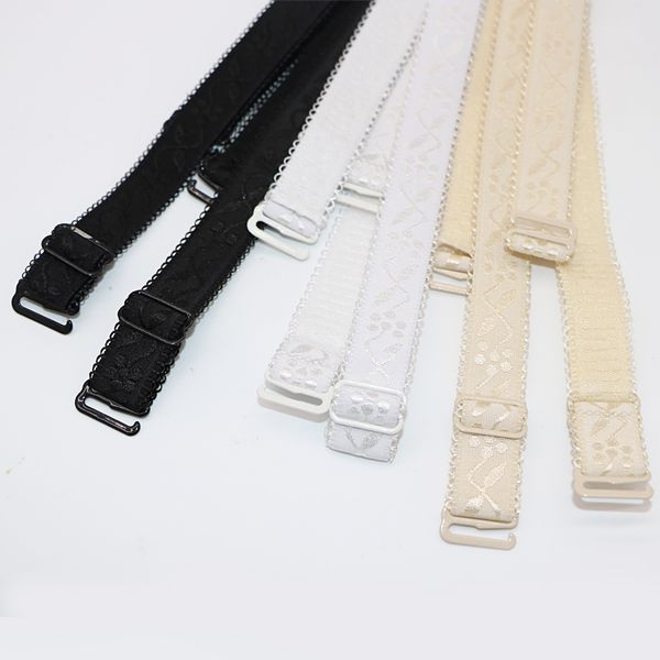 3pair women's bra straps belt replacement jacquard floral intimate underwear women adjustable brassiere shoulder strap lingerie, Black;white
3pair women's bra straps belt replacement jacquard floral intimate underwear women adjustable brassiere shoulder strap lingerie, Black;white