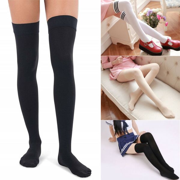 fashion cotton school girl costume stockings white knee high hi stocking sock plus size, Black;white
fashion cotton school girl costume stockings white knee high hi stocking sock plus size, Black;white