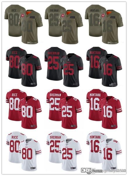 men women youth san francisco 49ers jersey 16 joe montana 80 jerry rice 25 richard sherman 10 jimmy garoppolo football jerseys, Black;red
men women youth san francisco 49ers jersey 16 joe montana 80 jerry rice 25 richard sherman 10 jimmy garoppolo football jerseys, Black;red