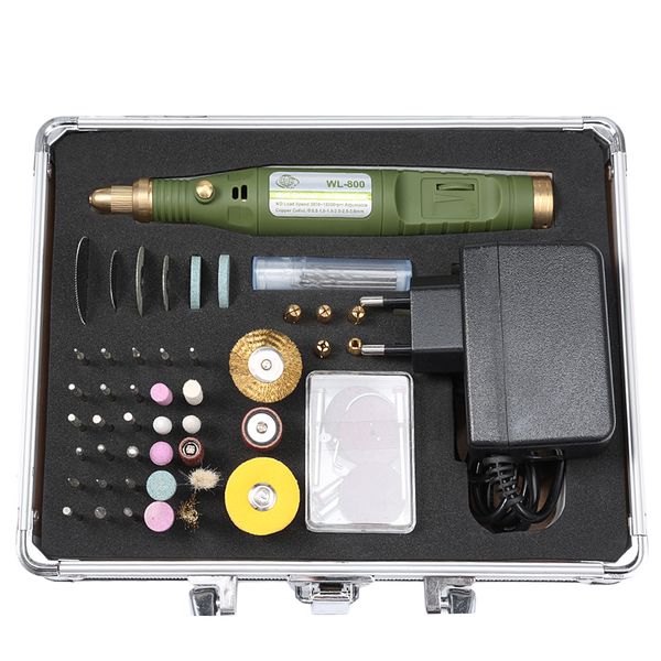 wlxy p - 800 80 in 1 multi-functional mini electric drill polish grinder tool-eu plug