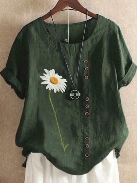 2020 cotton and linen women's loose cotton and linen shirt nail button shirt women, White
2020 cotton and linen women's loose cotton and linen shirt nail button shirt women, White