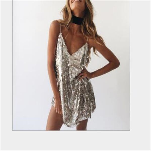 casual dresses women european and american style fashion sequins stitching slim halter dress female 2021 summer backless strap, Black;gray
casual dresses women european and american style fashion sequins stitching slim halter dress female 2021 summer backless strap, Black;gray