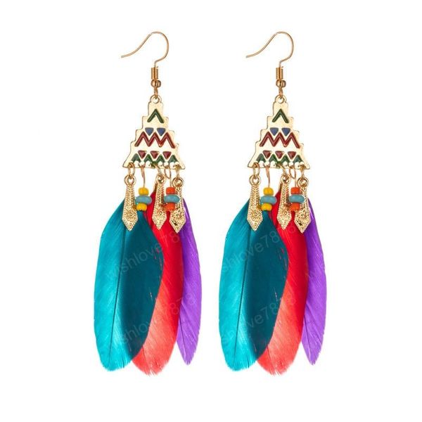 personalized triangle feather earrings long alloy tassel earrings european and american earrings female jewelry sale, Silver
personalized triangle feather earrings long alloy tassel earrings european and american earrings female jewelry sale, Silver