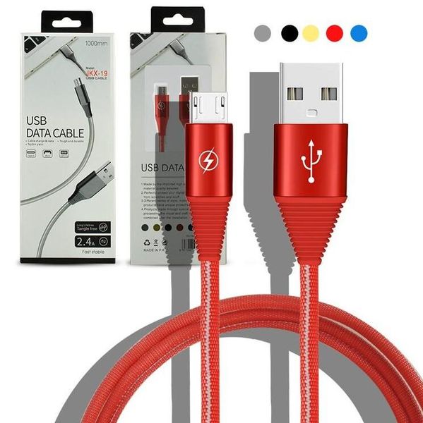 nylon 2.4a usb cable charging data lines braided cables for huawei chargers android mobile phones sync cables 1m with retail package
nylon 2.4a usb cable charging data lines braided cables for huawei chargers android mobile phones sync cables 1m with retail package