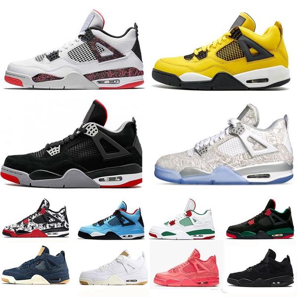 with box 2019 bred 4s se laser black gum punch men 4 basketball shoes air women game royal fear pack j4 retro sneakers
with box 2019 bred 4s se laser black gum punch men 4 basketball shoes air women game royal fear pack j4 retro sneakers