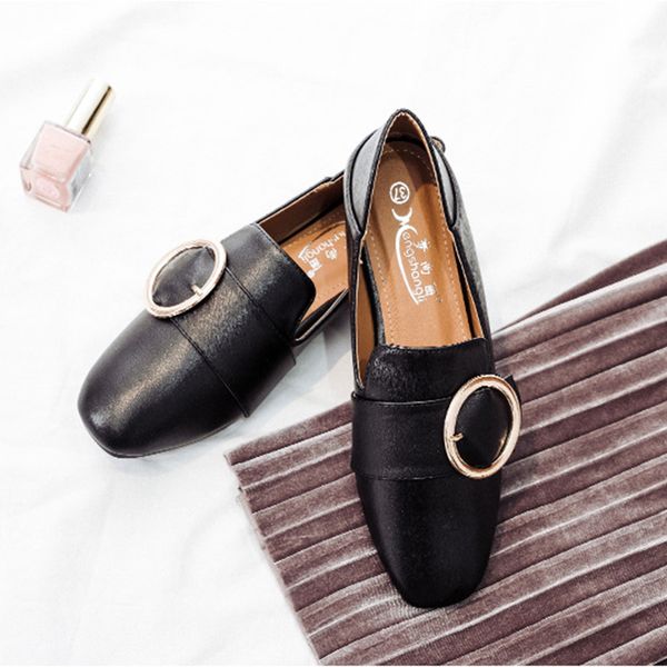 round buckle metal oxford flats retro small leather shoes woman 2-ways simple mules loafers casual espadrilles moccasins size 42, Black
round buckle metal oxford flats retro small leather shoes woman 2-ways simple mules loafers casual espadrilles moccasins size 42, Black