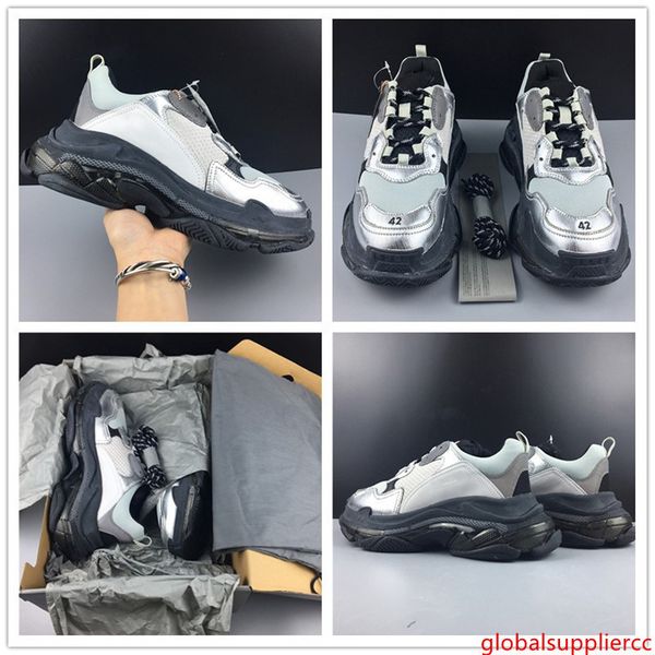2019 paris triple s 17fw clunky sneaker fashion black silver luxury new brand designer mens women sports casual shoes size 36-45
2019 paris triple s 17fw clunky sneaker fashion black silver luxury new brand designer mens women sports casual shoes size 36-45