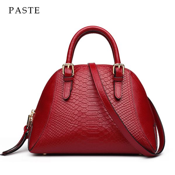 2019 women's shell bag snake pattern 100% real leather ladies shoulder bag high-end female shell
2019 women's shell bag snake pattern 100% real leather ladies shoulder bag high-end female shell