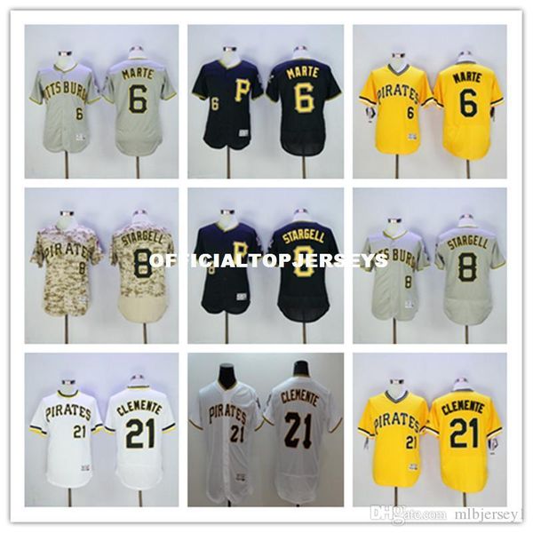 2019 mens #6 starling marte 21 roberto clemente 100% stitched flexbase retro jerseys color gray white black 01, Black;blue
2019 mens #6 starling marte 21 roberto clemente 100% stitched flexbase retro jerseys color gray white black 01, Black;blue