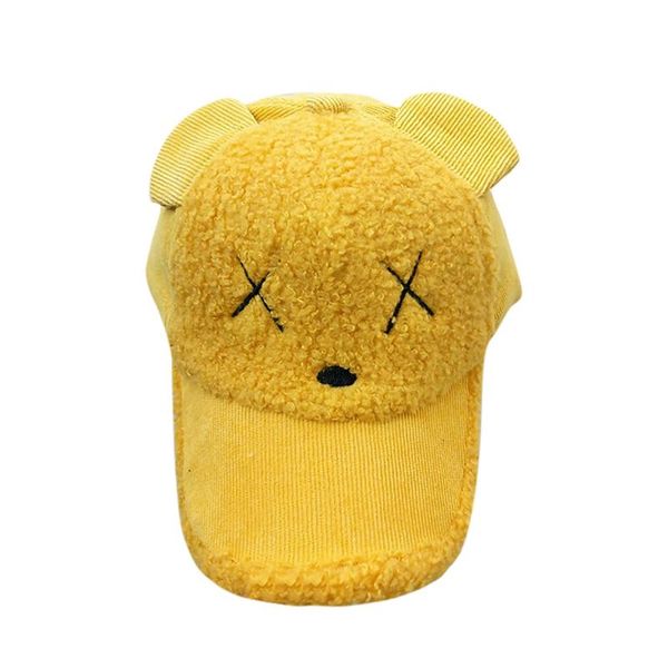 new arrival children's cartoon baseball cap solid color cute hats autumn and winter warm letter cap gorra beisbol, Yellow
new arrival children's cartoon baseball cap solid color cute hats autumn and winter warm letter cap gorra beisbol, Yellow