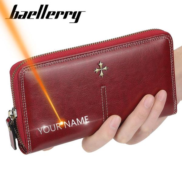 engraving women wallets 27 card holders long leather classic female purse zipper brand wallets for women, Red;black
engraving women wallets 27 card holders long leather classic female purse zipper brand wallets for women, Red;black