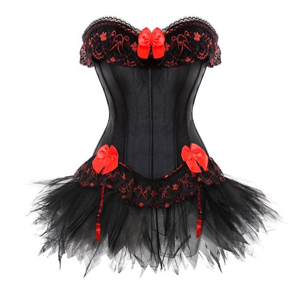 gothic overbust corset dress women high waist skirts lace floral bustier corselet plus size exotic fashion black red 6xl, Black;white
gothic overbust corset dress women high waist skirts lace floral bustier corselet plus size exotic fashion black red 6xl, Black;white
