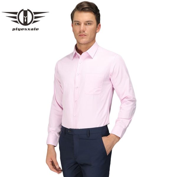plyesxale light blue pink white shirt men 2018. тонкий fit формальные рубашки для мужчин высокого качества с длинным рукавом деловое платье, White;black
plyesxale light blue pink white shirt men 2018. тонкий fit формальные рубашки для мужчин высокого качества с длинным рукавом деловое платье, White;black