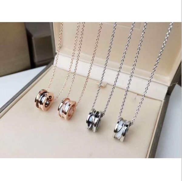 titanium steel hollow out black and white ceramic necklace 18k rose gold explosion type chain couple jewelry, Silver
titanium steel hollow out black and white ceramic necklace 18k rose gold explosion type chain couple jewelry, Silver