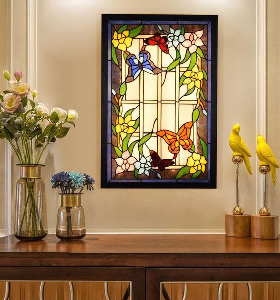 european style tiffany lamps bedroom bedside wall lamp nordic living room background aisle led mural lighting creative decoration 
european style tiffany lamps bedroom bedside wall lamp nordic living room background aisle led mural lighting creative decoration