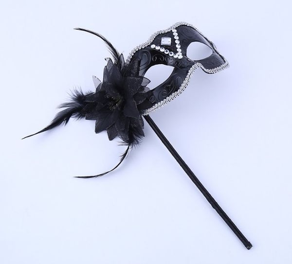 halloween mask venice princess handheld side flower mask masquerade party stage performance plastic mask diamond black, silver
halloween mask venice princess handheld side flower mask masquerade party stage performance plastic mask diamond black, silver