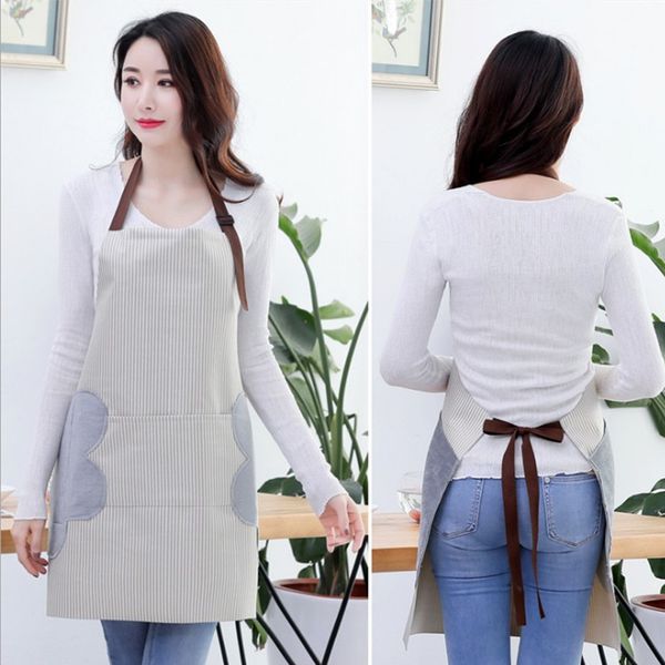 abrasion hand apron waterproof and oil-proof striped apron female chef adjustable baking accessories commercial restaurant
abrasion hand apron waterproof and oil-proof striped apron female chef adjustable baking accessories commercial restaurant