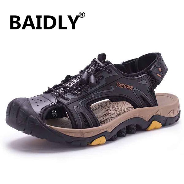 summer shoes men sandals genuine leather sandals man quality design outdoor beach roman water men's sneakers, Black
summer shoes men sandals genuine leather sandals man quality design outdoor beach roman water men's sneakers, Black