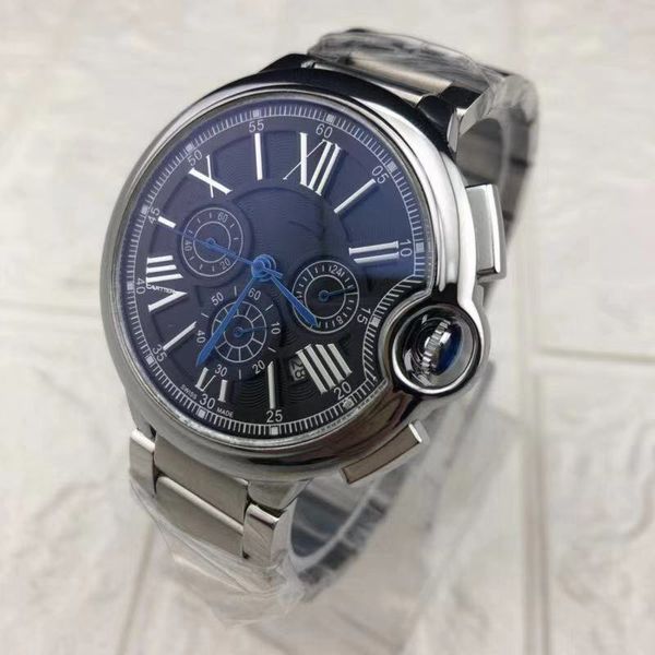 new good quality gold silver stainless steel fashion men's full function running seconds watch sports men's quartz watch, Slivery;brown
new good quality gold silver stainless steel fashion men's full function running seconds watch sports men's quartz watch, Slivery;brown