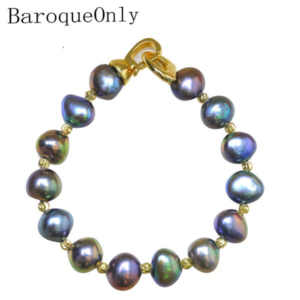 baroqueonly natural freshwater pearl bracelets heart clasp mixed-colour irregular pearl jewelry customizable, Golden;silver
baroqueonly natural freshwater pearl bracelets heart clasp mixed-colour irregular pearl jewelry customizable, Golden;silver