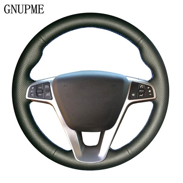 gnupme diy black artificial leather hand-stitched car steering wheel cover for lada vesta 2015 2016 2017
gnupme diy black artificial leather hand-stitched car steering wheel cover for lada vesta 2015 2016 2017