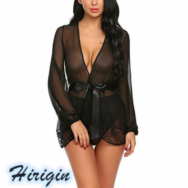women pajama sets 2019 new solid women's lace bathrobe pajama v-neck open back long sleeve sleepwear, Blue;gray
women pajama sets 2019 new solid women's lace bathrobe pajama v-neck open back long sleeve sleepwear, Blue;gray