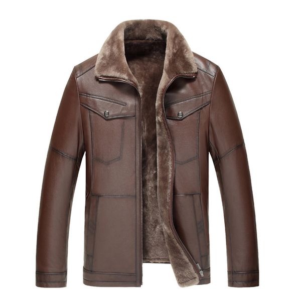 autumn winter genuine sheepskin leather jacket natural lamb fur liner parka coat men real leather shearling fur jacket/coat a174, Black
autumn winter genuine sheepskin leather jacket natural lamb fur liner parka coat men real leather shearling fur jacket/coat a174, Black